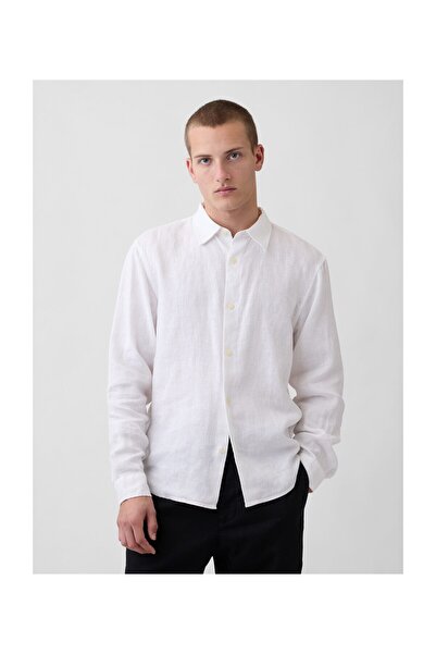 GAP LS LINEN OPTIC WHITE 100% Leinen XL