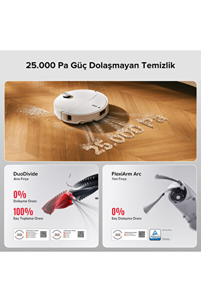 Roborock Qrevo Curv 2 Pro Akıllı Robot Süpürge
