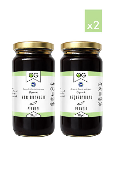 OG natural 2'li Organik Keçiboynuzu Pekmezi 300 GR