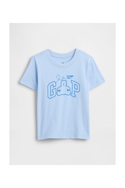 GAP Μπλουζάκι Αγόρι Νήπιο 5 ετών Μέγεθος Γαλάζιο 402color 100% Βαμβάκι