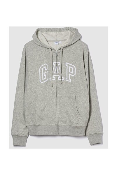 GAP Hanorac de damă, mărimea XL, gri deschis, 6color100% Bumbac, Bumbac mai b...