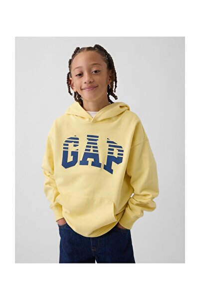 GAP Φούτερ ΑΓΟΡΙΩΝ Μέγεθος L ΑΝΟΙΞΙΑΤΙΚΟ ΚΙΤΡΙΝΟ χρώμα 52% Βαμβάκι ΗΠΑ, 25% Β...