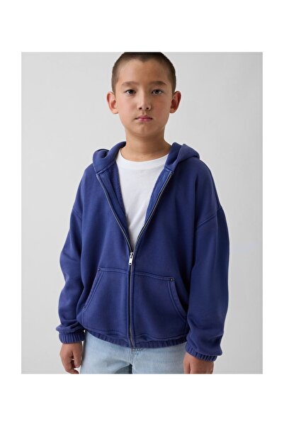 GAP Φούτερ Αγορίστικο Μέγεθος S Χρώμα Ολλανδικό Μπλε 52% Βαμβάκι ΗΠΑ, 25% Βαμ...