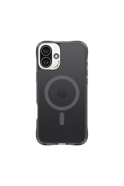 Ciel by CYRILL iPhone 16 Kılıf Ultra Sheer Mag MagSafe özellikli Space Gray - ACS08258