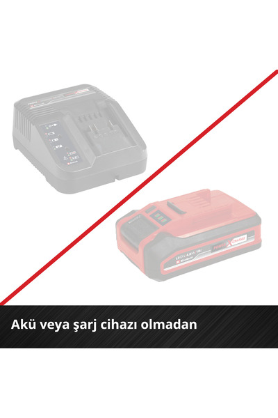 Einhell Akülü Vidalama TE-CD 18/40 Li-Solo PXC (18V, 40 Nm, delme+vidalama, hız kontrolü) - 4513925