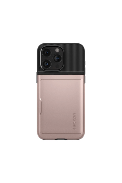 Spigen Θήκη iPhone 15 Pro Slim Amor CS Ροζ Χρυσό - ACS06729