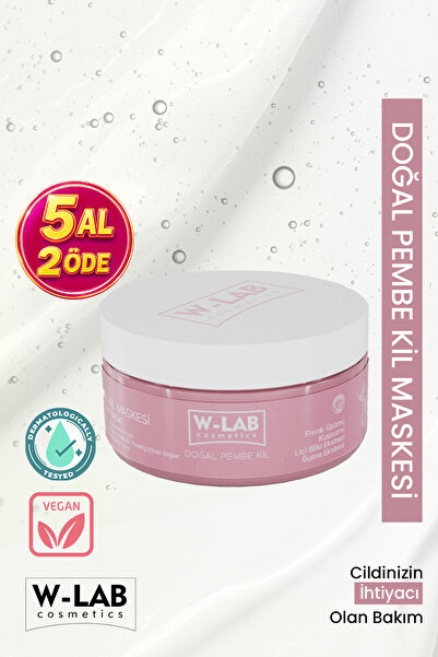 W-Lab Cosmetics Purifying Antioxidant Pink Clay Mask 250 ml