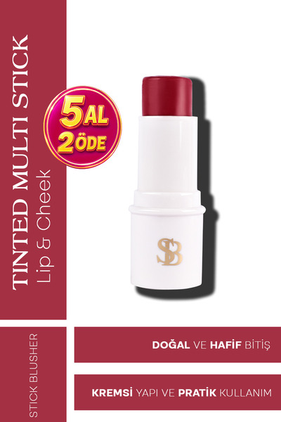SELİNBEAUTY Tinted Multi Stick Lip & Cheek Stick Allık 6 Gr