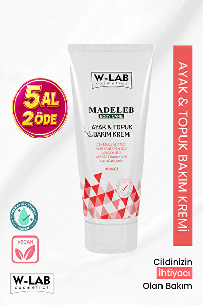W-Lab Cosmetics Ayak Ve Topuk Bakım Kremi 100 ml
