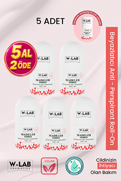 W-Lab Cosmetics Madeleb Roll On 5 Li Set