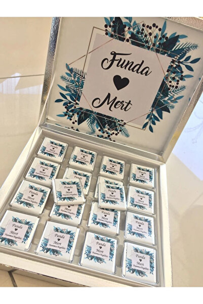 NeşeliAtölyem Carton Box Bohça Chocolate