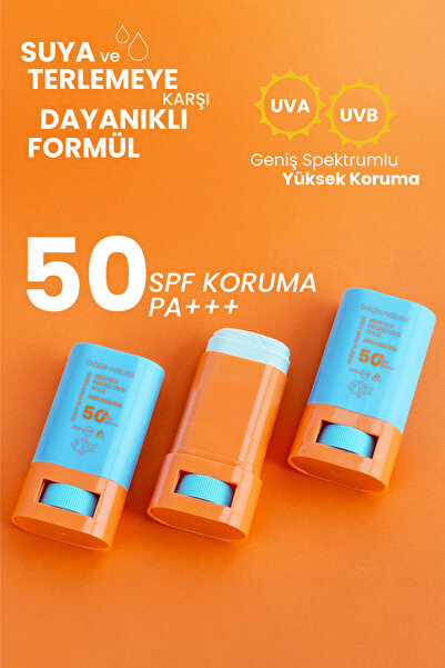 Bade Natural 50 Spf Güneş Koruyucu Stick 16g & 50 SPF Çocuk Güneş Koruyucu Stick 16g