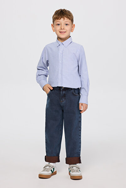 Panço Boy's Navy Blue Jeans
