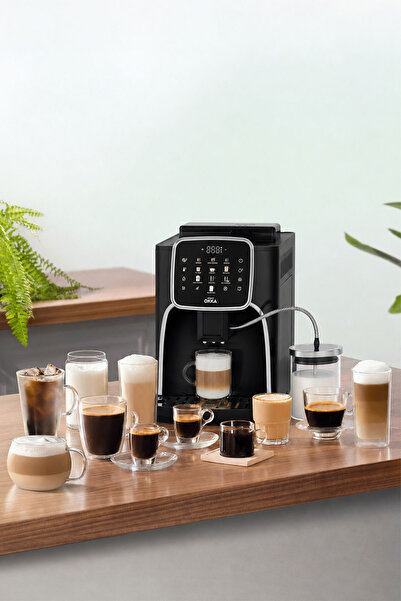 Arzum OK0028 Okka Espresso Pro M Tam Otomatik Espresso Makinesi, 11 Sıcak ve Soğuk İçecek, Krom