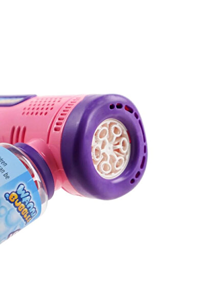 bolfer Köpük Baloncuklu Işıklı Pilli Tabanca – Pembe