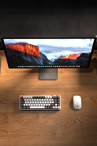 Rampage Yoru Mini Pro Gri/beyaz Wifi Bluetooth Klavye Red Switch Q Mekanik Klavye Gaming Oyuncu Klavyesi