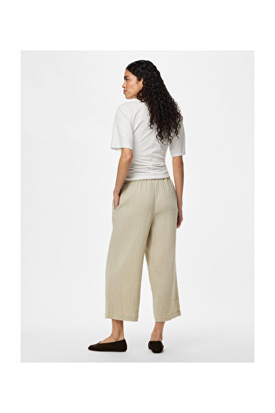 PIECES PCSASTINA HW CULOTTE PANTS WVN NOOS BC