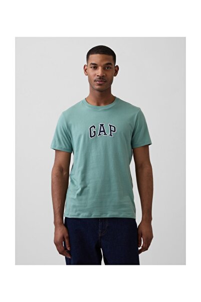 GAP T-Shirt Ανδρικό Μέγεθος M Φαρδύ Πράσινο 811color60% Βαμβάκι