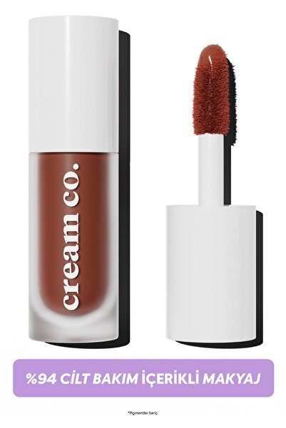 Cream Co. Allık Ruj Göz Farı Glow Tint Warm Terracotta Nemlendirici Makyaj | ...