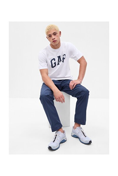 GAP T-Shirt für Herren, Größe S, Farbe OPTIC WHITE V6, 100 % Baumwolle