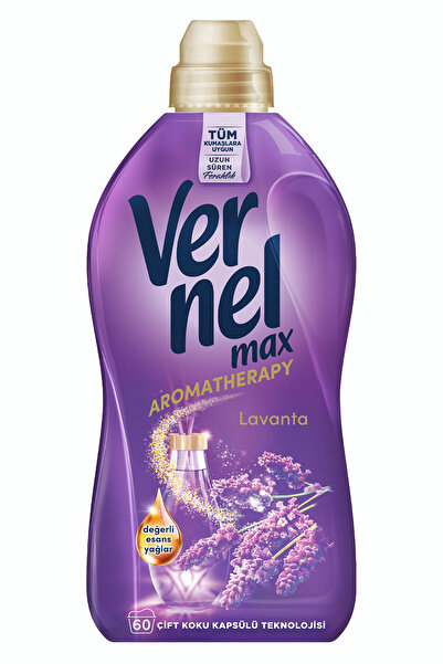 Vernel Max Konsantre Çamaşır Yumuşatıcısı 4 X 1440ml (240 YIKAMA) Taze Lavanta