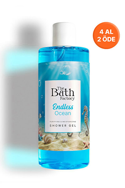 THE BATH FACTORY Nemlendirici Ve Besleyici Endless Ocean Duş Jeli 400 ml