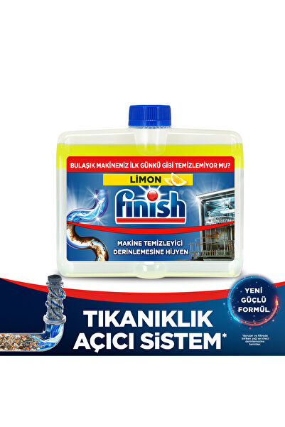 Finish Bulaşık Makinesi Temizleyici Sıvı Limon 250 ml