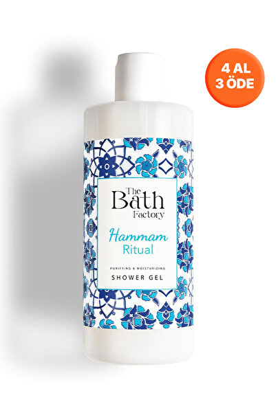 THE BATH FACTORY Nemlendirici ve Besleyici Hammam Ritual Duş Jeli 400 ml
