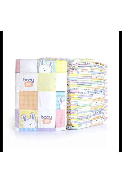 Baby&Me Pofuduk Alt Değiştirme Örtüsü 60x60 Cm 5 Adet
