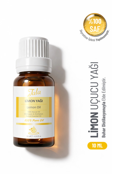 Tala Limon Uçucu Yağı %100 Saf ve Doğal 10 Ml
