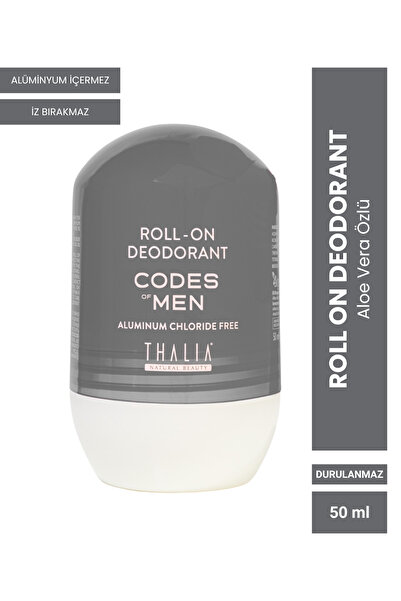 Thalia Erkek Aloe Vera Özlü Roll’on Deodorant 50ml