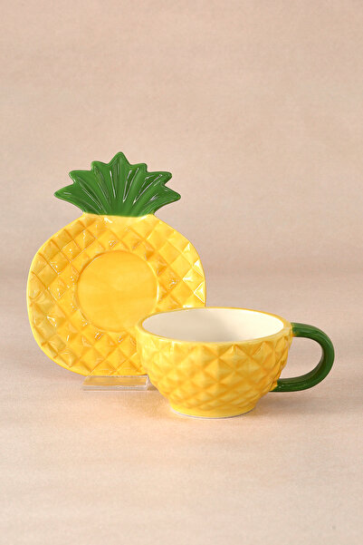 Karaca Pineapple Ananas Desenli Çay Fincanı 185 ml