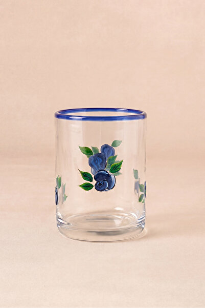Karaca Blueberry Blueberry Soft Drink Glass 420 ml Purple