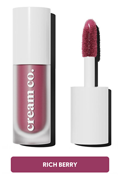 Cream Co. Allık Ruj Göz Farı Glow Tint Rich Berry | Nemlendirici Makyaj | Pem...