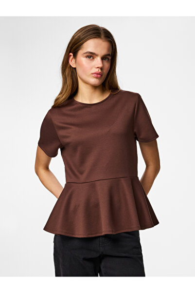 PIECES PCALISA SS PEPLUM TOP JRS NOOS BC