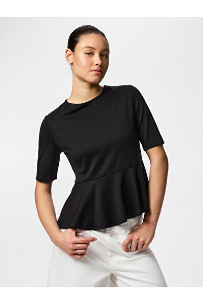 PIECES PCALISA SS PEPLUM TOP JRS NOOS BC