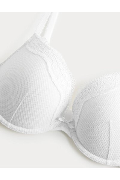 Marks & Spencer Бюстгальтер з кісточками і вставками Jasmine Lace Push Up Plu...