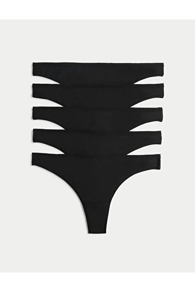 Marks & Spencer 5pk Microfibre High Leg Knickers