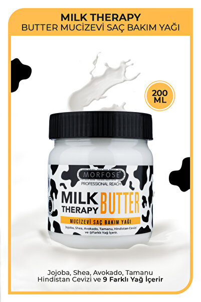Morfose Milk Therapy Butter Mucizevi Saç Bakım Yağı