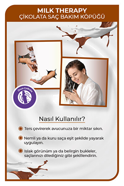 Morfose Mılk Therapy Chocolate Nem Köpük 200 ml
