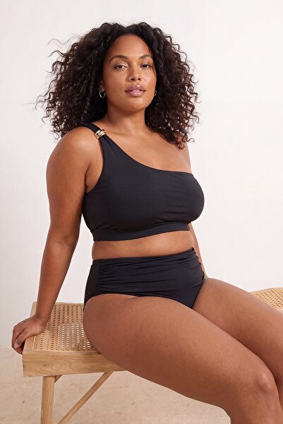 Trendyol Curve ليكرا سوداء مقاومة للكلور والماء تدوم طويلاً ®   XTRA LIFE قطع...