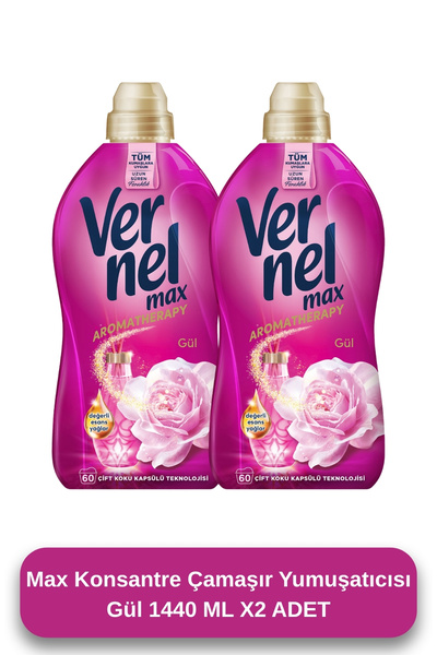 Vernel Max Gül 1.44l (2'Lİ SET) (2X1.44L)