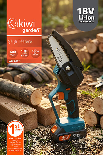 Kiwi KGCS 882 Şarjlı Testere 600W/18V/1.3Ah