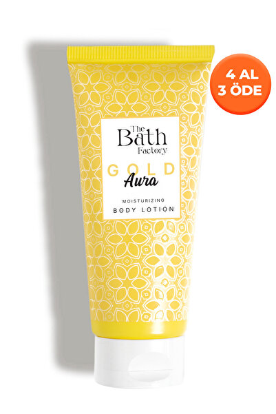 THE BATH FACTORY Gold Aura Vücut Losyonu 200 ml