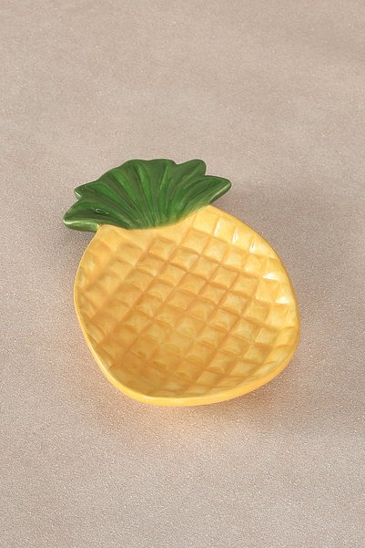 Karaca طبق وجبات خفيفة على شكل أناناس 13 سم