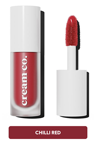 Cream Co. Allık Ruj Göz Farı Glow Tint Chilli Red | Nemlendirici Makyaj | Kir...