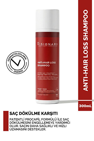The Visionary Procapil, Keratin ve Biotin içeren Saç Dökülme Karşıtı Şampuan ...