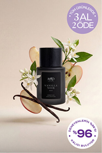 Mad Parfüm Mad Vanilla Noir Prestige 50 ml Erkek Parfüm | Elma - Vanilya - Naif