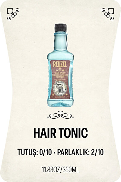 Reuzel Hair Tonic Erkekler için Tüm Saçlar için Tonik 350ML