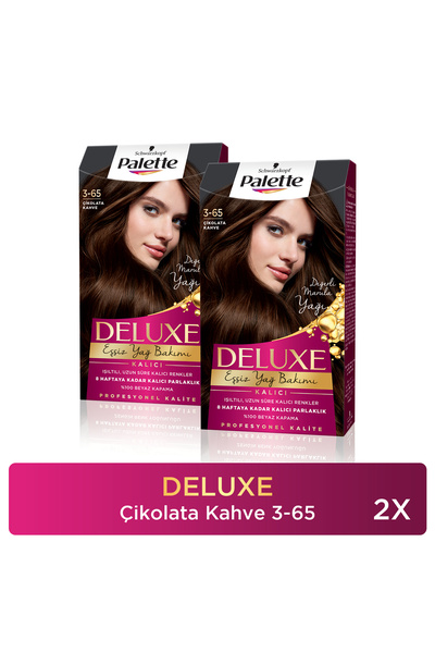 Palette Saç Boyası 3-65 Çikolata Kahve x 2 Adet